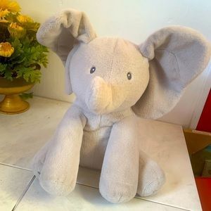 Baby Gund Floppy the Elephant Animated plush toy in Grey